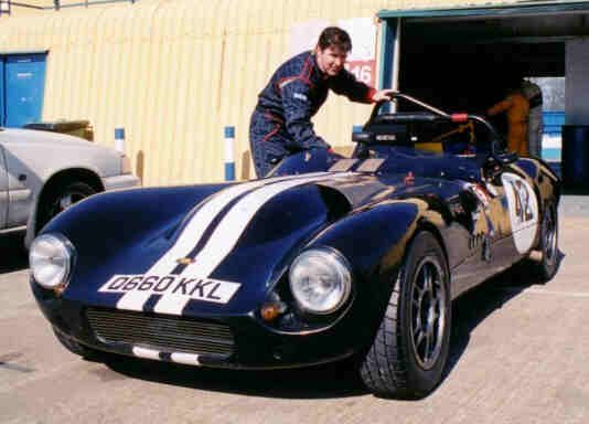 At a test at Donington Park - 2nd engine went bang....